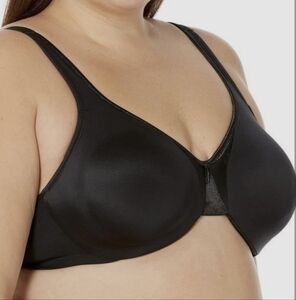 NWT Warner's Signarute Support Classic Black Comfort Bra Style #35002